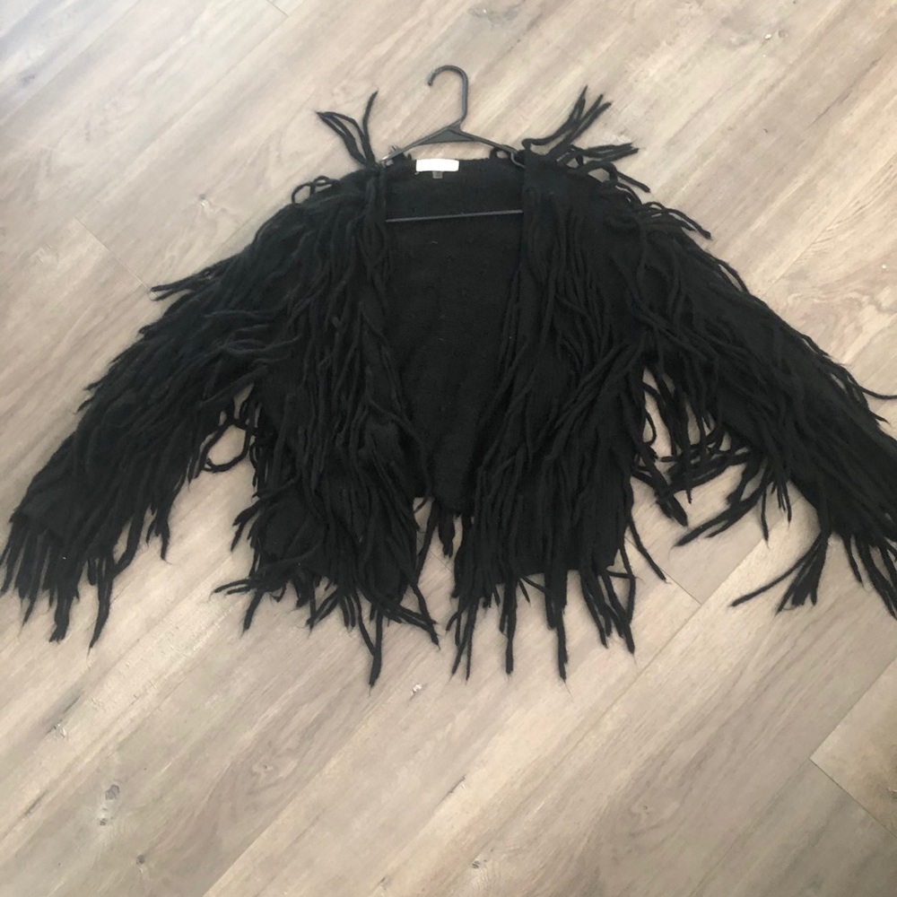 Shag cardigan